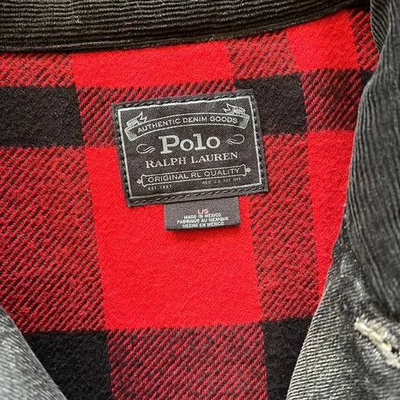 Polo Ralph Lauren fleece-lined denim jacket NWT - Picture 3 of 8
